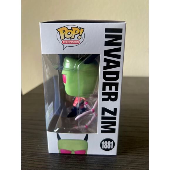 LIMITED EDITION Invader Zim Funko Pop #1881 Television Nick Animation Cartoon - Picture 4 of 5